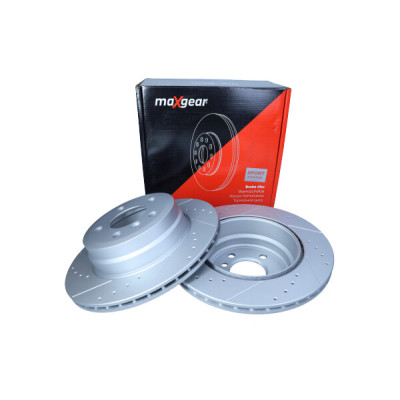 MAXGEAR TARCZA HAMULCOWA BMW TYŁ X5/X6 07- 320MM NAWIERCANA I