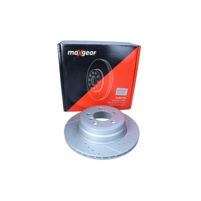 MAXGEAR TARCZA HAMULCOWA BMW TYŁ X5/X6 07- 320MM NAWIERCANA I