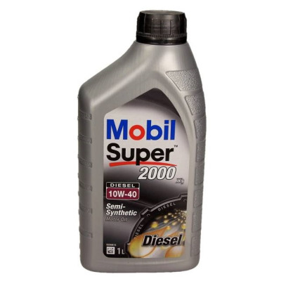 MOBIL OLEJ SUPER 10W40 1L DIESEL 2000X1/ CF/ 501.01 505.00/ 229.1