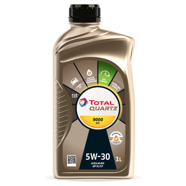 TOTAL OLEJ QUARTZ 5W30 1L 9000 NFC A5/B5 / SL/CF / WSSM2C 913 D / STJLR.03.5003