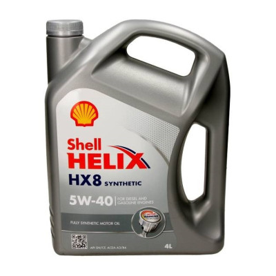 SHELL OLEJ 5W40 4L HELIX HX8 SN / A3/B4 / 229.3 / 502.00 505.00 / 229.3 / RN710 / 9.55535-M2