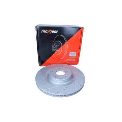 MAXGEAR TARCZA HAMULCOWA FORD PRZÓD FOCUS 2,3 RS AWD 15- NAWIERCANA I NACINANA