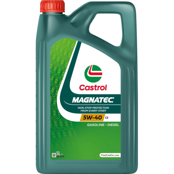 CASTROL OLEJ 5W40 5L MAGNATEC DUALOCK / SN / C3 / LL04 / FIAT 9.55535-S2 / 226.5 229.31 / RN0700/0710