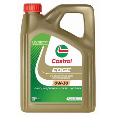 CASTROL OLEJ 0W30 4L EDGE TITANIUM C3 / SP / BMW LL04 / LL19FE / MB 229.31 229.51 226.5 / RN0710 / OPEL OV0401547