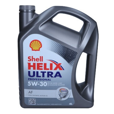 SHELL OLEJ 5W30 4L AF HELIX ULTRA PROFESSIONAL A5/B5 / FORD WSS-M2C913-C M2C913-D / STJLR.03.5003