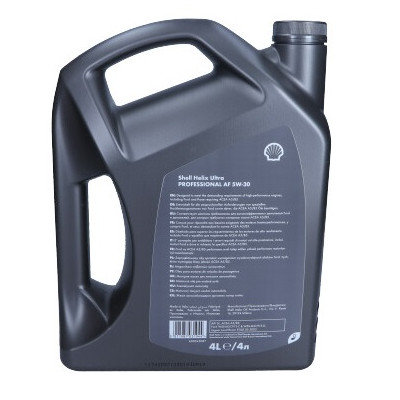 SHELL OLEJ 5W30 4L AF HELIX ULTRA PROFESSIONAL A5/B5 / FORD WSS-M2C913-C M2C913-D / STJLR.03.5003