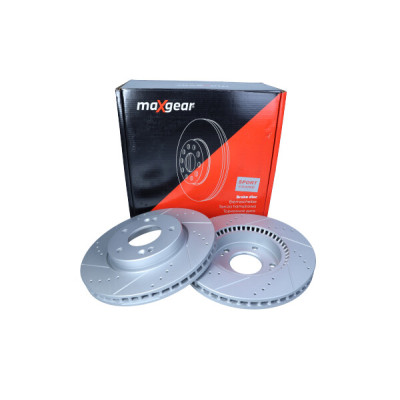 MAXGEAR TARCZA HAMULCOWA KIA PRZÓD CEE'D PRO NAWIERCANA I NACINANA