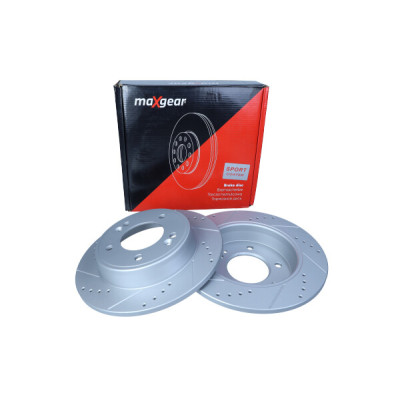 MAXGEAR TARCZA HAMULCOWA KIA TYŁ CEED 12-/I30 12-/VELOSTER 262MM NAWIERCANA I NACINANA