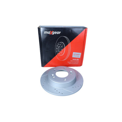 MAXGEAR TARCZA HAMULCOWA KIA TYŁ CEED 12-/I30 12-/VELOSTER 262MM NAWIERCANA I NACINANA