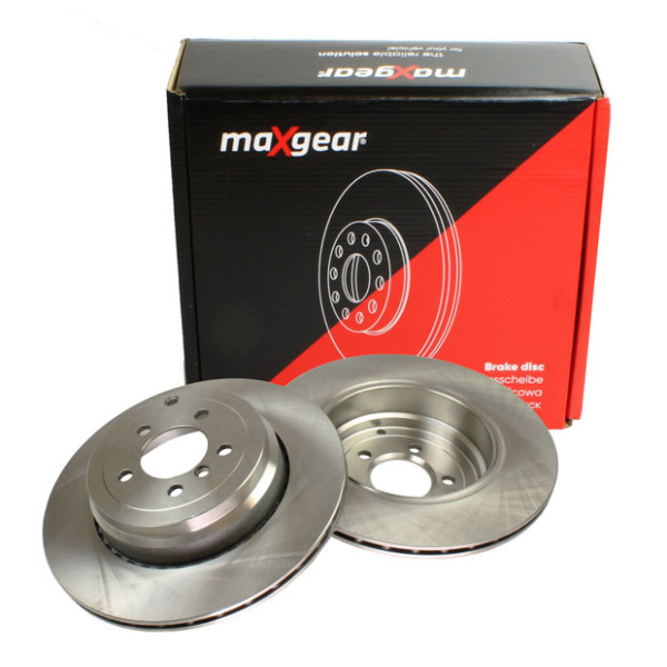 MAXGEAR TARCZA HAMULCOWA LAND ROVER TYŁ RANGE ROVER 4,4D/5,0 4X4 09-12