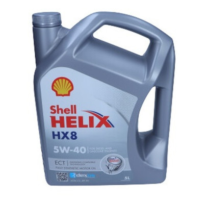 SHELL OLEJ 5W40 5L HELIX HX8 ECT / SN / C3 / 229.31 229.51 / LL04 / DEX2 / 0700/0710
