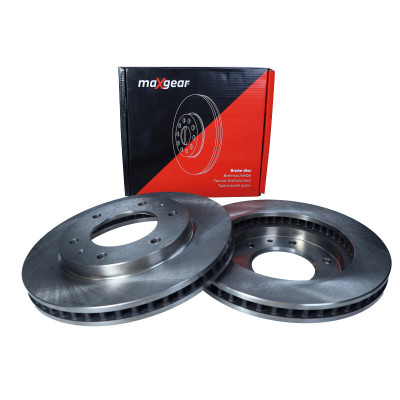 MAXGEAR TARCZA HAMULCOWA MITSUBISHI PRZÓD L 200 2,4 DI-D 4WD 14-