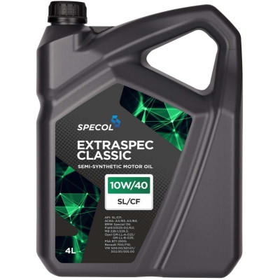 SPECOL OLEJ 10W40 4L EXTRASPEC CLASSIC SL/CF / 229.1 229.3 / 501.01 502.00 505.00