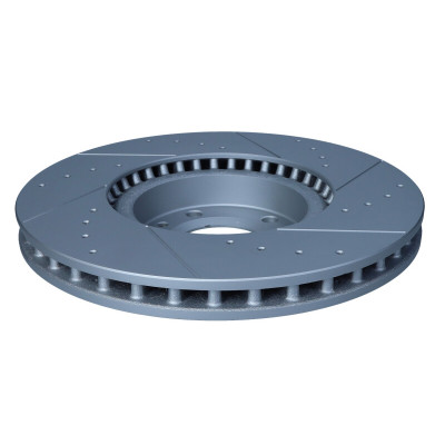 MAXGEAR TARCZA HAMULCOWA PEUGEOT PRZÓD 308 13-/508 10-/407 10- NAWIERCANA I NACINANA