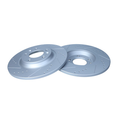MAXGEAR TARCZA HAMULCOWA PEUGEOT TYŁ 407/508/607 04- NAWIERCANA I NACINANA