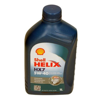 SHELL OLEJ 5W40 1L HELIX HX7 A3/B4 / SN / 502.00 505.00 / 229.3 / 9.55535-M2 / RN0710