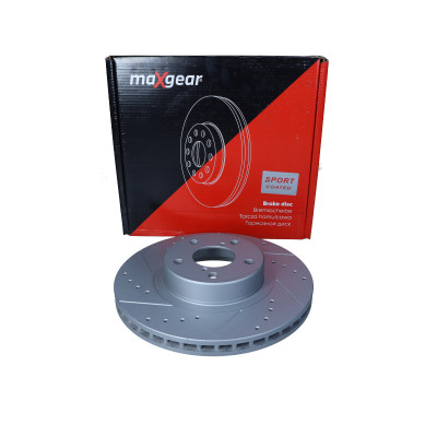 MAXGEAR TARCZA HAMULCOWA SUBARU PRZÓD LEGACY/IMPREZA/FORESTER 03-/08- 277MM NAWIERCANA I NACINANA