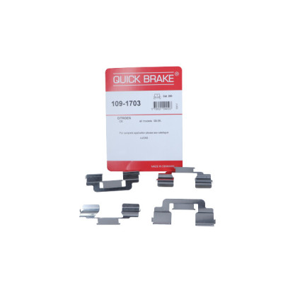 QUICK BRAKE ZESTAW INST. KLOCKÓW HAM. CITROEN T. C6 2,2-3,0 HDI 05-