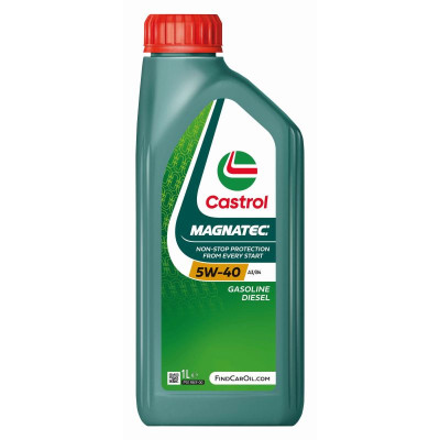 CASTROL OLEJ 5W40 1L MAGNATEC DUALOCK A3/B4 / SP / 502.00 505.00 / 226.5 229.3 229.5 / RN0700 0710