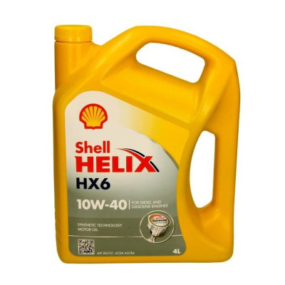 SHELL OLEJ 10W40 4L HELIX HX6 SN/CF/ 229.3/ RN700/ 502.00 505.00