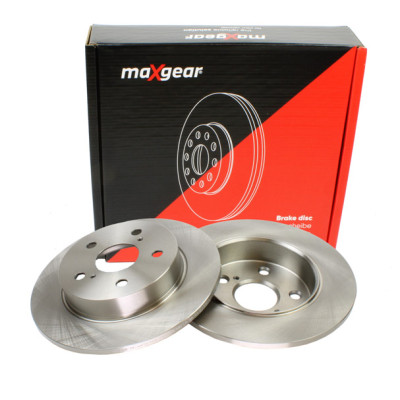 MAXGEAR TARCZA HAMULCOWA TOYOTA TYŁ COROLLA 1,2-2,0 19-