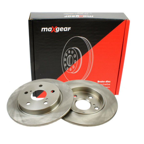 MAXGEAR TARCZA HAMULCOWA TOYOTA TYŁ COROLLA 2,0 HYBRID 19-