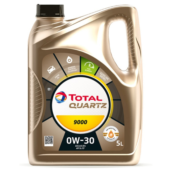 TOTAL OLEJ QUARTZ 0W30 5L 9000/ VCC 95200377/ A7/B7/ SL/ RN0700