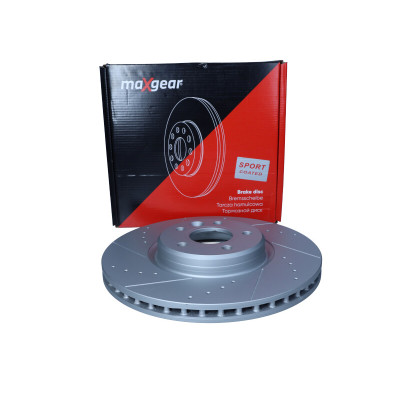 MAXGEAR TARCZA HAMULCOWA VOLVO PRZÓD S40/V50/FOCUS ST NAWIERCANA I NACINANA
