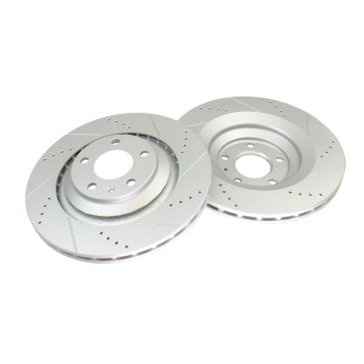 MAXGEAR TARCZA HAMULCOWA VW TYŁ A6 04-330MM NAWIERCANA I NACINANA