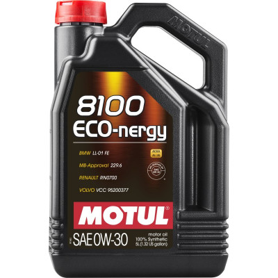 MOTUL OLEJ 0W30 5L 8100 ECO NERGY/ A5/B5/ SL/CF
