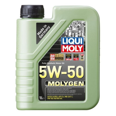 LIQUI MOLY OLEJ 5W50 1L MOLYGEN SJ/CF/ 229.1/ 502.00 505.00