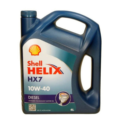 SHELL OLEJ 10W40 4L HELIX DIESEL HX7/ 505.00/ 229.3