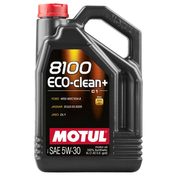 MOTUL OLEJ 5W30 5L 8100 ECO CLEAN+ C1 / LOW SAPS / WSS M2C 934B / STJLR.03.5005 / DPF