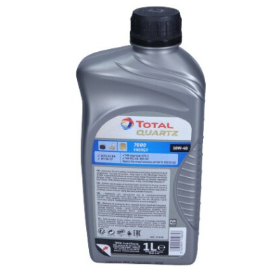 TOTAL OLEJ QUARTZ 10W40 1L 7000 ENERGY A3/B4 / SN/CF / 229.1 / 501.01 505.00