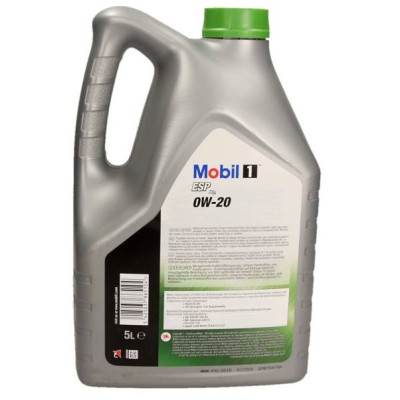 MOBIL OLEJ MOBIL1 0W20 5L ESP X2 / 508.00 509.00 / 229.71 / C20 / STJLR.51.5122
