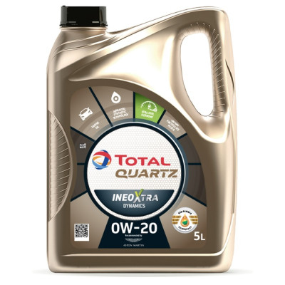 TOTAL OLEJ 0W20 5L INEO QUARTZ XTRA DYNAMICS C5 / SN-RC / GF5 / LL 17FE+/LL14FE+ / WSSM2C952-A1 / STJLR.51.5122
