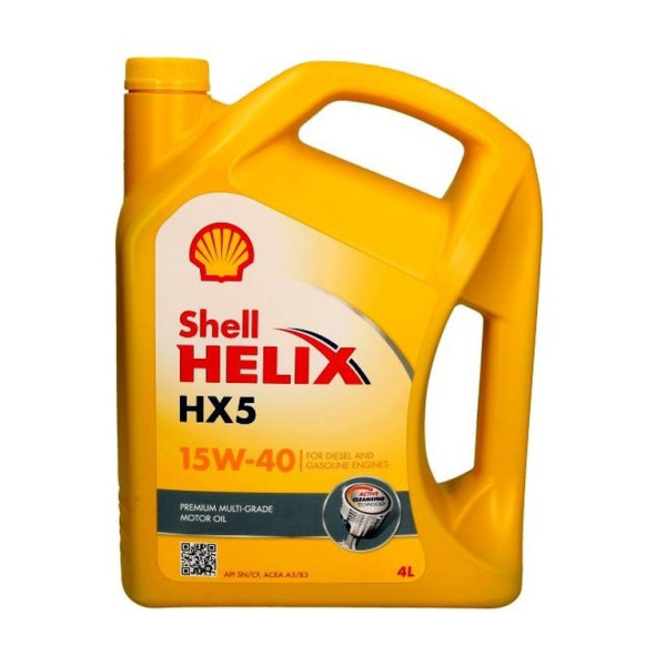SHELL OLEJ 15W40 4L HELIX HX5 SL/CF