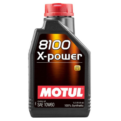 MOTUL OLEJ 10W60 1L 8100 X-POWER/ SN/CF/ A3/B4