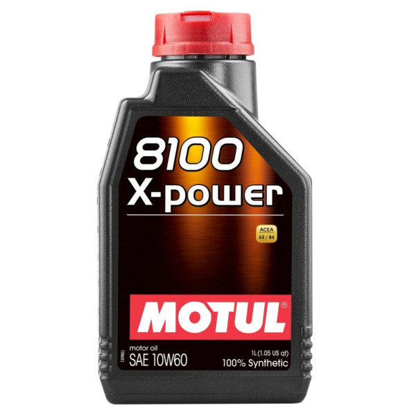 MOTUL OLEJ 10W60 1L 8100 X-POWER/ SN/CF/ A3/B4
