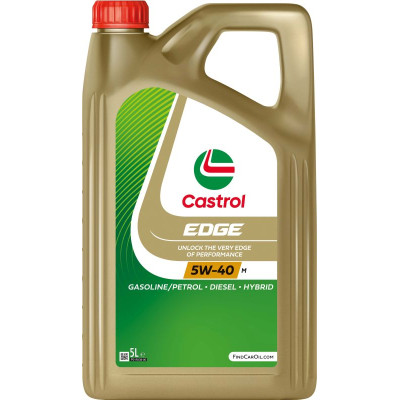 CASTROL OLEJ 5W40 5L EDGE M / C3 / SN / LL04 / 9.55535-S2 / C40 / 511.00