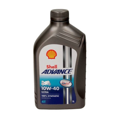 SHELL OLEJ 10W40 1L ADVANCE ULTRA 4T SYNTETEYCZNY/ JASO MA-2