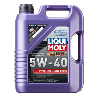 LIQUI MOLY OLEJ 5W40 5L SYNTHOIL HIGH TECH/ 229.1/ 502.00 505.00