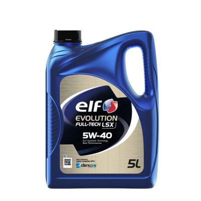 ELF OLEJ 5W40 5L EVOLUTION FULL TECH LSX / C3 / SN/CF / 229.51 / 502.00 505.01 / A40 / FIAT 9.55535-S2