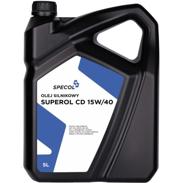 SPECOL OLEJ 15W40 5L SUPEROL CD/ 228.0/ SAMOCHODY CIĘŻAROWE