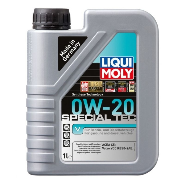 LIQUI MOLY OLEJ 0W20 1L SPECIAL TEC V/ VOLVO VCC RBS0-2AE