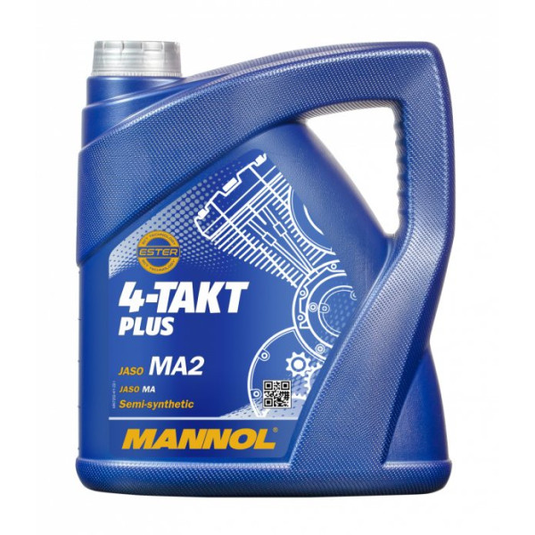 MANNOL OLEJ 10W40 4L 4T PLUS API SL JASO MA/MA2