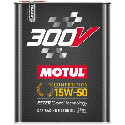 MOTUL OLEJ 15W50 2L 300V COMPETITION/ ESTER CORE TECHNOLOGY