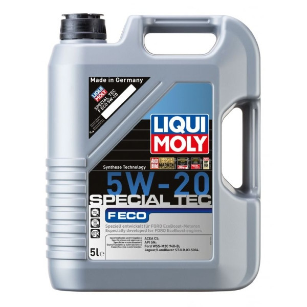LIQUI MOLY OLEJ 5W20 5L SYNTETYCZNY SPECIAL TEC F ECO / WSS-M2C 948-B / 1.0 ECOBOOST