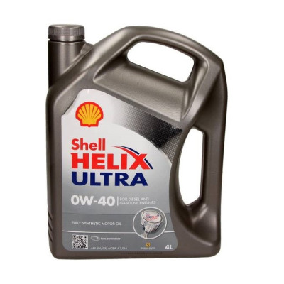 SHELL OLEJ 0W40 4L HELIX ULTRA / A3/B4 / SN PLUS / 502.00 505.00 / 229.5 226.5 / RN0710