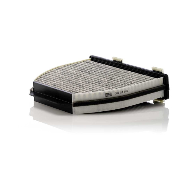 MANN FILTER FILTR KABINY MERCEDES W204 07- Z AKTYWNYM WĘGLEM
